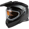 GMAX AT-21S Adventure Dual Sport Snowmobile Helmet w/ Dual Lens Shield - Matte Black