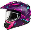 GMAX GM-11S Ripcord Adventure Snow Helmet - Matte Purple-Pink