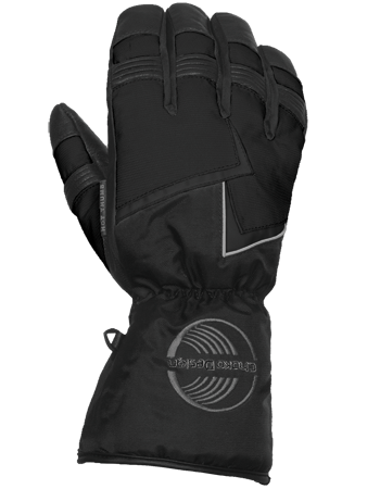 Choko Womens Nylon-Leather Snowmobile Gloves