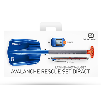 Ortovox Avalanche Rescue Set - Diract Badger Aluminum 240