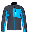 Klim Inversion Snowmobile Jacket - Asphalt - Vivid Blue