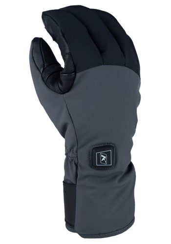 Klim Powerxross Heated Glove - Asphalt - Black