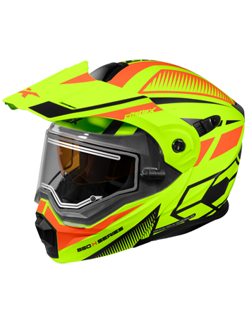 Castle modular hot sale snowmobile helmet