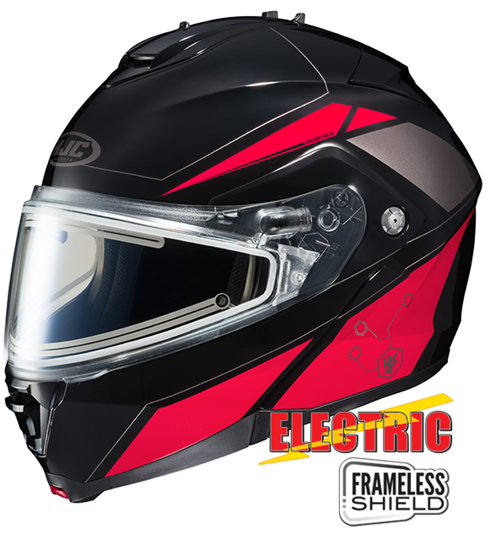 HJC IS-MAX II SN Elemental Modular Helmet w/Electric Dual Lens Shield