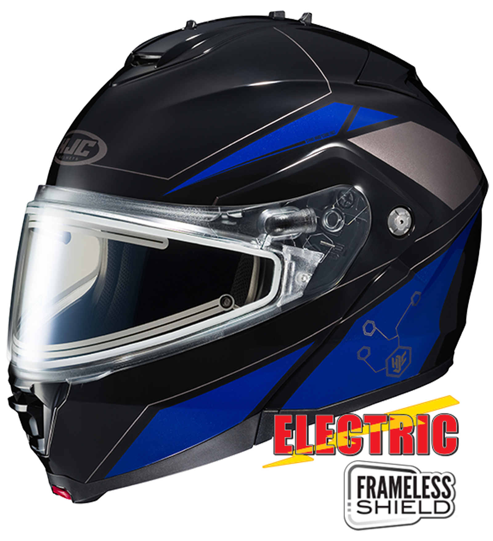 HJC IS-MAX II SN Elemental Modular Helmet w/Electric Dual Lens Shield