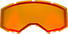 Fly Goggle Non-Vented Dual Replacement Lens - Red Mirror / Amber