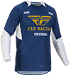 Fly Racing Evolution DST Jersey - Navy-White-Gold
