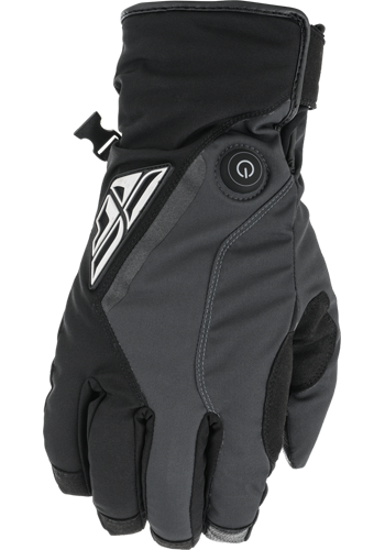 Fly Title Heated Gloves - Black-Grey