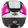 GMAX FF49S Hail Helmet w/Dual Lens Shield - Matte Black-Pink-White