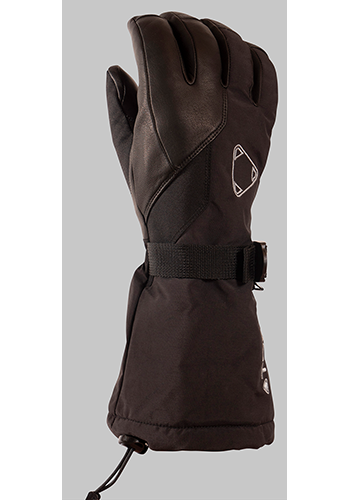 Tobe Huron Gauntlet Glove - Jet Black