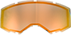 Fly Goggle Non-Vented Dual Replacement Lens - Orange Mirror / Smoke