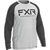 FXR Attack UPF Longsleeve - Grey-Charcoal