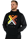 FXR Authentic Pullover Hoodie - Black-Inferno