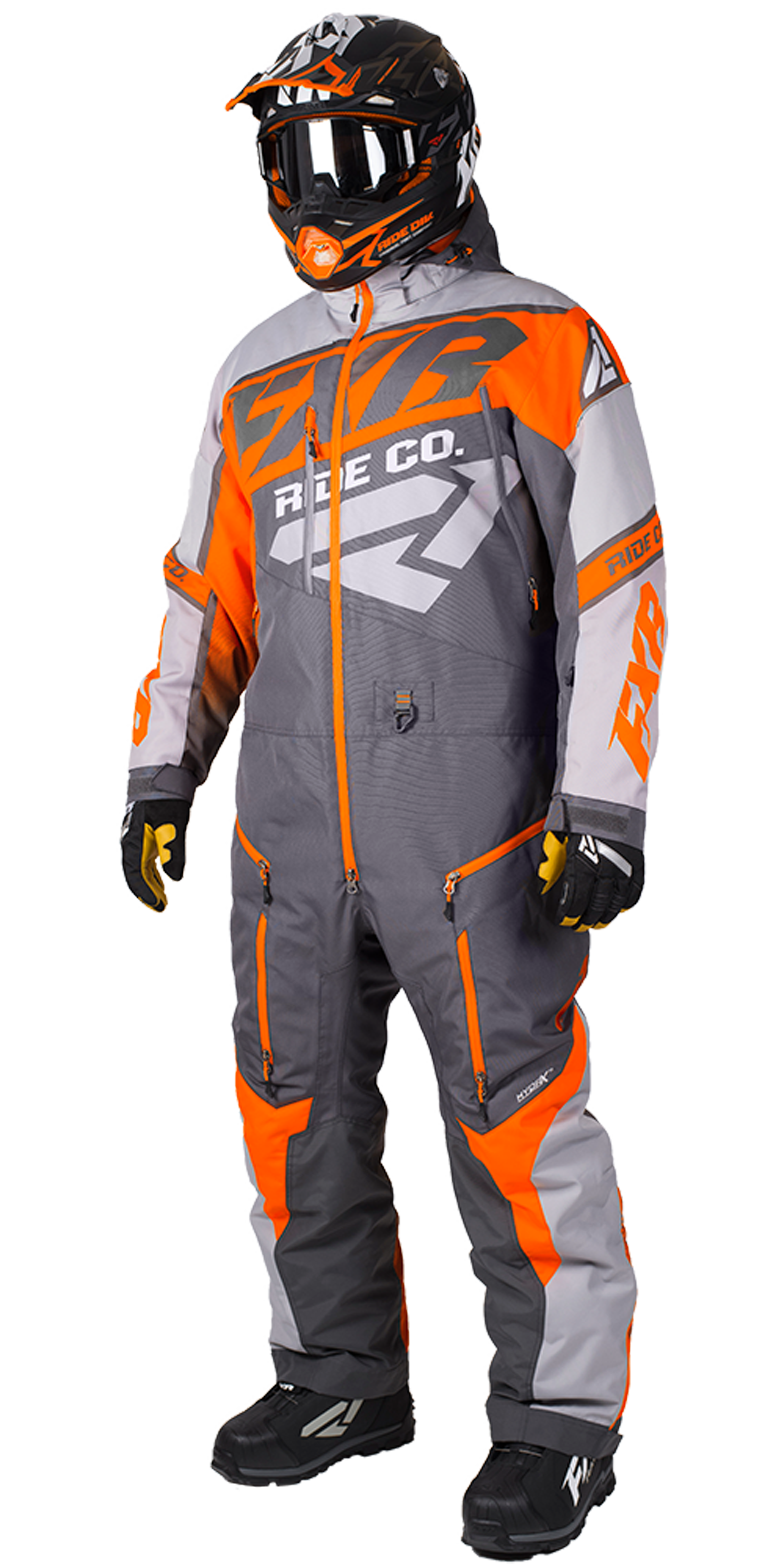FXR Racing スノーモービル 軽量 ワンピース シェル スーツ