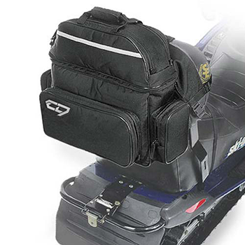 Choko Deluxe 2-Up Backrest Bag with Beverage Holder - Black