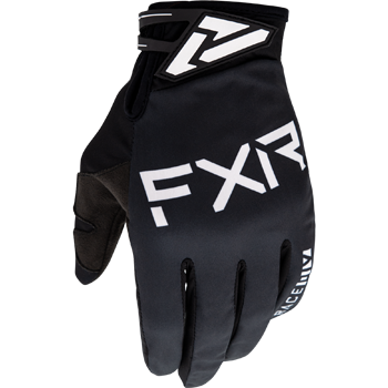 FXR Cold Cross Ultra Lite Snowmobile Glove - Black-White