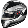Castle X Atom SV Tarmac Modular Snowmobile Helmet w/electric Shield