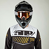 509 Kingpin Fuzion Flow Offroad Goggle - White