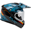 Fly Racing Trekker Kryptek CW Conceal Helmet Dual Shield Cold Weather