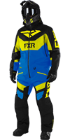 FXR Fuel FX Monosuit - Black-Blue-Hi Vis