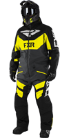 FXR Fuel FX Monosuit - Black-Char-Hi Vis-Grey