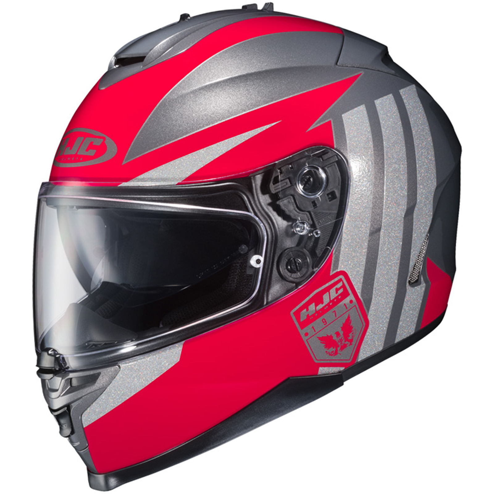 HJC IS.-17ヘルメットMサイズused Full Face Motorcycle Helmet Hjc Is-17 IS17 PARU mc5 White