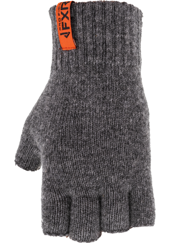 FXR Half-Finger Winter Wool Gloves