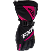 FXR Child Helix Race Glove - Black / Fuchsia