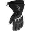 FXR Hybrid Helium Leather Gauntlet Snowmobile Glove