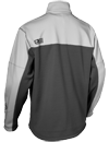 Castle X Fusion Mid-Layer Jacket - Charcoal-Silver-Black Rear View