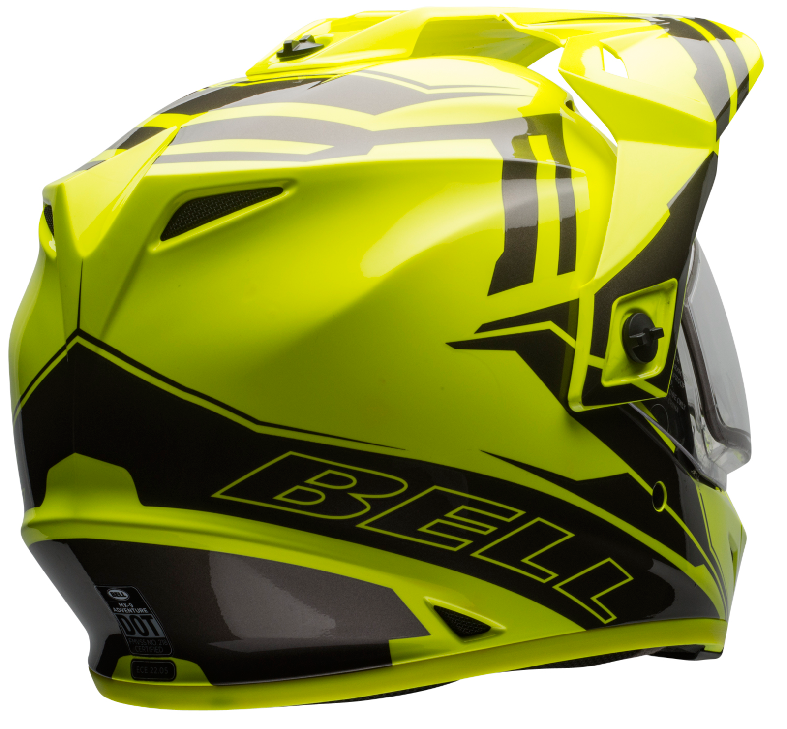 BELL MX-9 Adventure　蛍光イエロー fppMX_9_Adventure_Snow_Matte_G