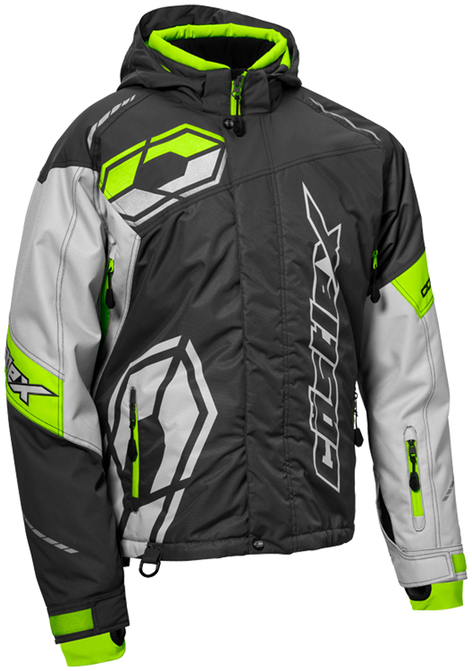 Motorcycle Racing Scotchlite Reflective Jacket deals Castle X Mens Full Zip Long Sleev