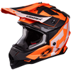 Castle X Youth Mode MX Flow Snowcross Helmet - Matte Flo Orange