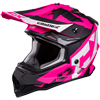 Castle X Youth Mode MX Flow Snowcross Helmet - Matte Pink Glo