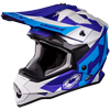 Castle X Youth Mode MX Flow Snowcross Helmet - Matte Blue