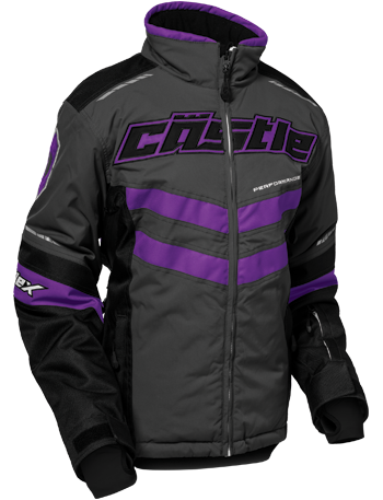 Purple on sale snowmobile jacket