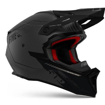 509 Altitude 2.0 Carbon Fiber 3K Helmet - Black Ops Red