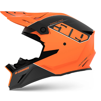 509 Altitude 2.0 Carbon Fiber Pro R-Series Helmet - Orange - Orange