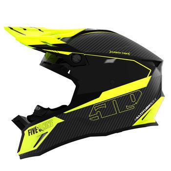 509 Altitude 2.0 Carbon Fiber 3K HI-FLOW Helmet - Acid Green