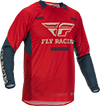 Fly Racing Evolution DST Jersey - Red-Gray