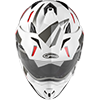 GMAX GM-11S Ripcord Adventure Snow Helmet - White-Grey-Red