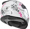 GMAX FF49S Blossom Helmet w/Dual Lens Shield - White-Pink-Grey