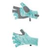 DSG Katrina Fishing Gloves - Realtree/Aqua