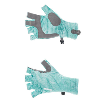 DSG Katrina Fishing Gloves - Realtree/Aqua - Realtree Aqua