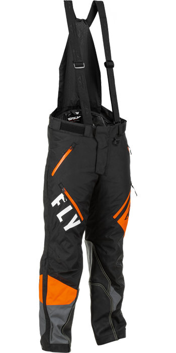 Fly SNX Pro Snow Bike Pant - Black-Grey-Orange