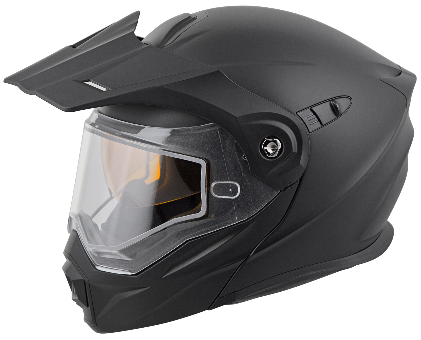 Scorpion EXO AT950 Solid Cold Weather Modular Helmet w Dual Lens Shield