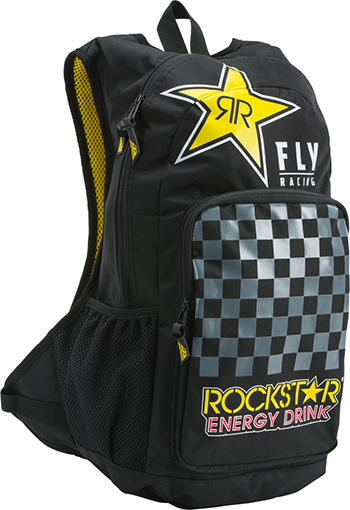 Brand New 16" Bobby Jack Backpack Messenger Bag Purple & Black  Rockstar Monkey