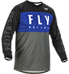 Fly Racing Youth F-16 Jersey - Blue-Grey-Black