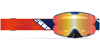509 Kingpin Fuzion Offroad Dirt Goggle - Orange Navy / Fire Mirror