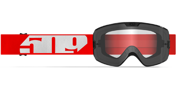 509 Kingpin Lite Offroad Goggle - Red / Clear